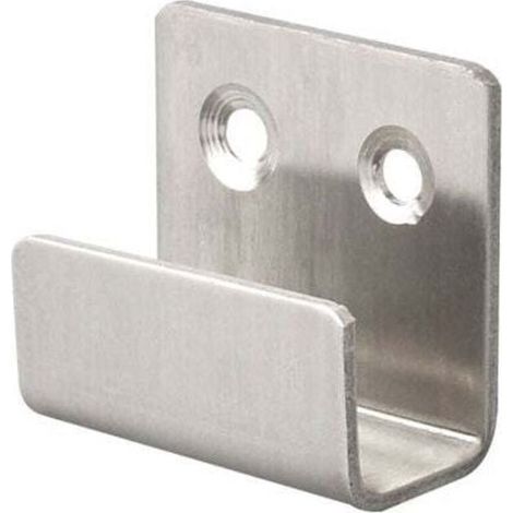 CHOYCLIT - 8 ganchos de pared de acero inoxidable para espejo, capacidad de 50 kg, para baño, cocina, resistente, para azulejos de cerámica, marco de fotos, soporte de exhibición (1/5)