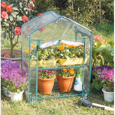 Serra da Giardino 69 x 49 x 95 cm in Alluminio e Pvc Bauer Verde (1/2)