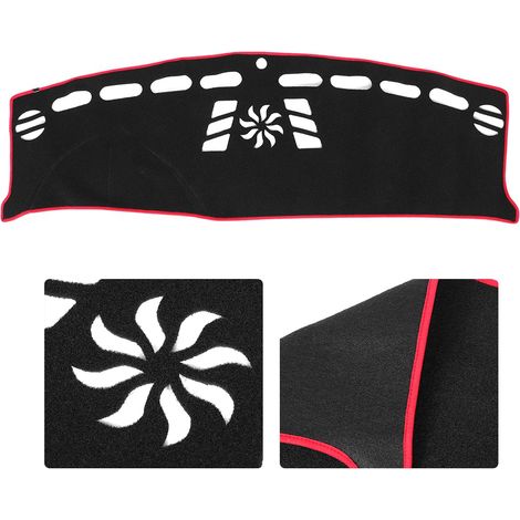 Protection de tableau de bord avec cache lumineux, compatible avec Panamera 2012-2014 (1/5)