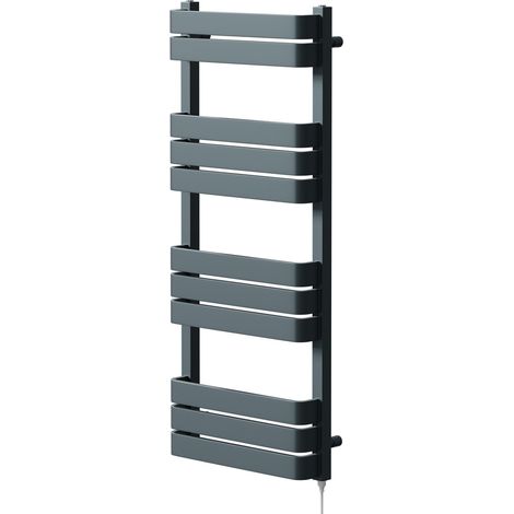 Darby Anthracite 1200mm x 500mm Electric Heated Towel Rail (1/5)