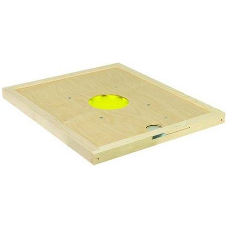 Couvre-cadres chasse-abeilles sortie et trappe 10 cadres ruche