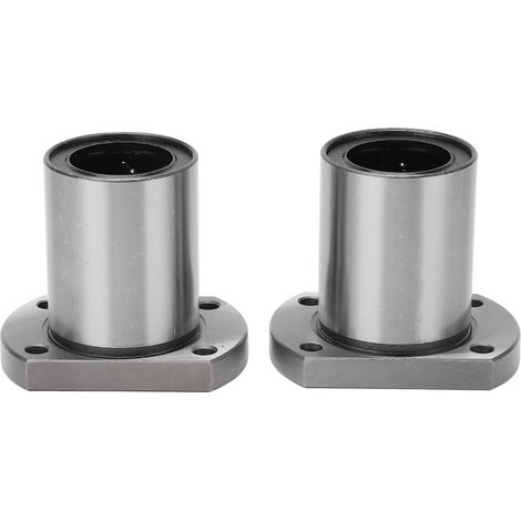 2 roulements linéaires à bride, faible charge de fonctionnement, rotation fluide, contact ponctuel, remplacement (1/5)