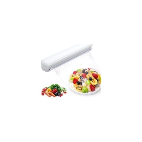 Distributeur Film Alimentaire Découpe Papier - Accessoires de Restaurant Cutter Découpage Organisateur Convient Aux Largeurs InféRieures à 32 CM pour Feuille D'aluminium Emballage Plastique