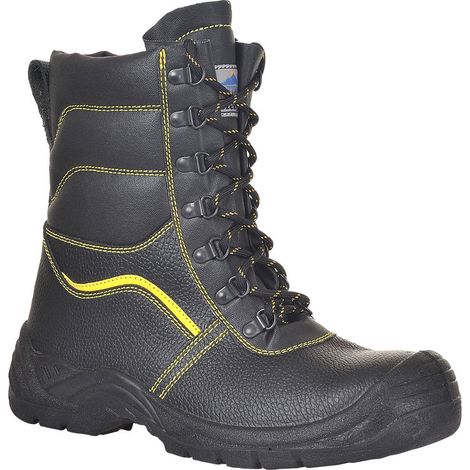 Brodequin Protector fourré S3 CI SRC Steelite  couleur : Noir taille 47 - PORTWEST