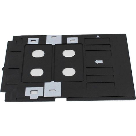 Plateau pour carte d'identité en PVC (1 pièce) compatible avec les imprimantes Epson T50, A50, L800, L801, L805, L810, L850 et TX720. (1/5)