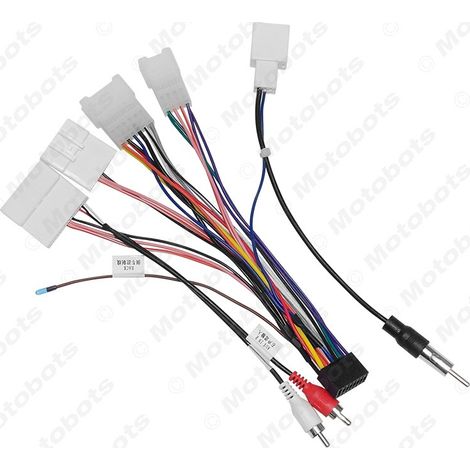 Compatible with both new and old Toyota models, low-end models, large-screen Android navigation systems, 16P power cable with 5 connectors + AUX adapter. (1/4)