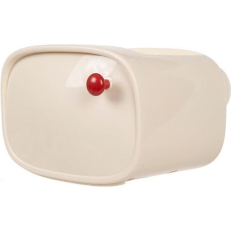 Waterproof ABS Toilet Roll Holder 21cm (Red) (1/5)
