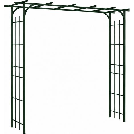 Arche de jardin métal vert 200 cm (1/3)