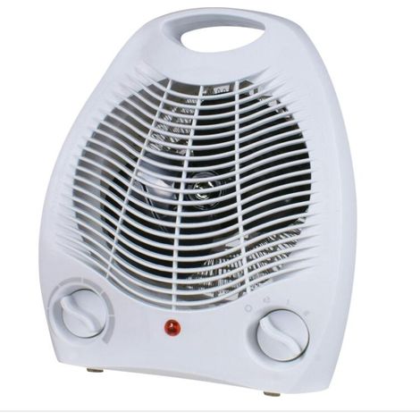 2 000 W, blanc Radiateur soufflant haute puissance à chauffage rapide,