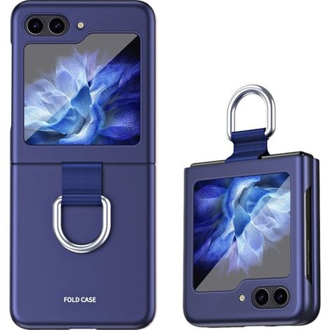 Ringhalterhülle für Samsung Galaxy Z Flip5 5G, Blau (1/3)