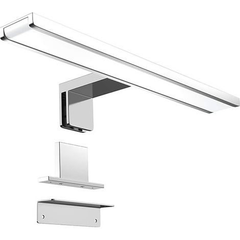 LED bathroom mirror light, 30cm, 6W, 220V, cool white light, 6000K, ultra-thin bathroom mirror light. (1/4)
