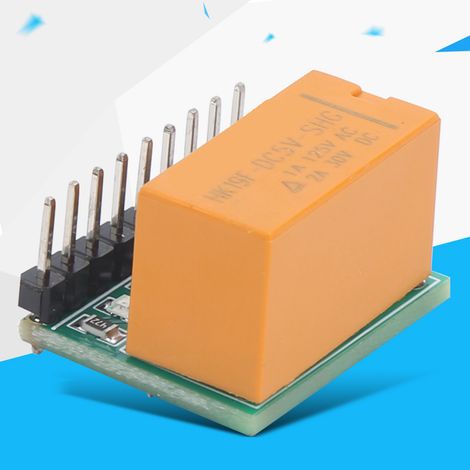 Module relais DPDT bipolaire bidirectionnel ultra-compact DR21A01DC5V (1/5)