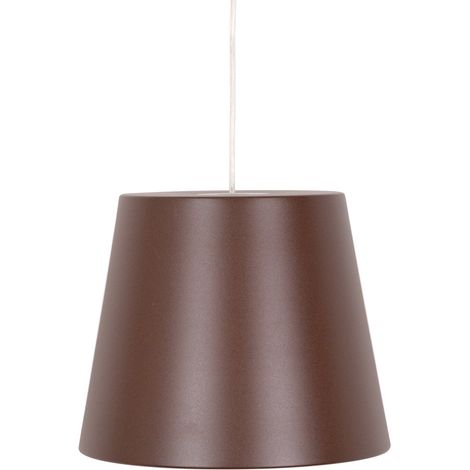 Zafferano Poldina 230V Lampada a sospensione a LED, design moderno in finitura Corten, dimmerabile con tecnologia LEDTRIAC, diametro 28cm, IP40/IP54