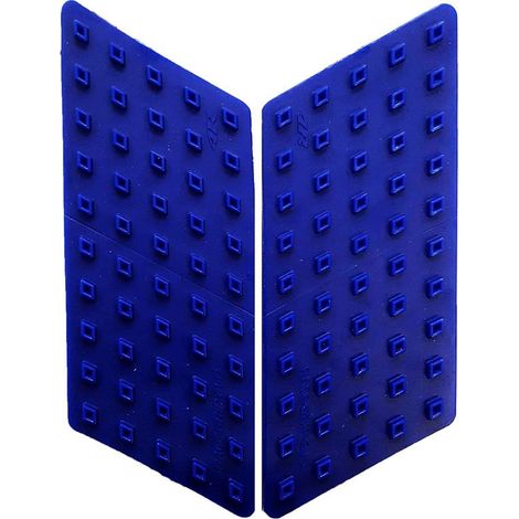 Protezione Serbatoio Race Grip Antiscivolo Trasparente - Confezione: 2 PEZZI - Colore: BLU
