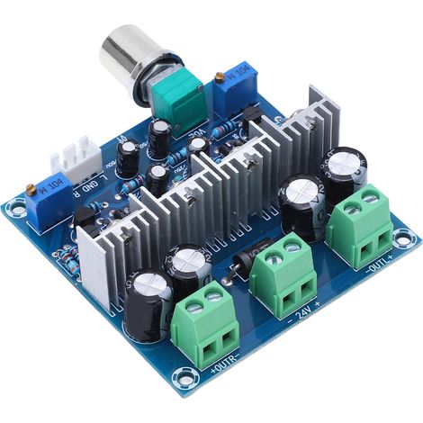 Carte d'amplificateur de puissance analogique de classe A, module de circuit d'amplificateur audio à 2 canaux, 24 V CC, 2 A (1/5)
