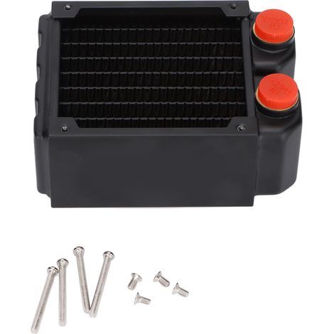 Radiateur Eau Cuivre TSRP‑H80 45mm Double Couche Refroidissement Haute Performance (1/5)