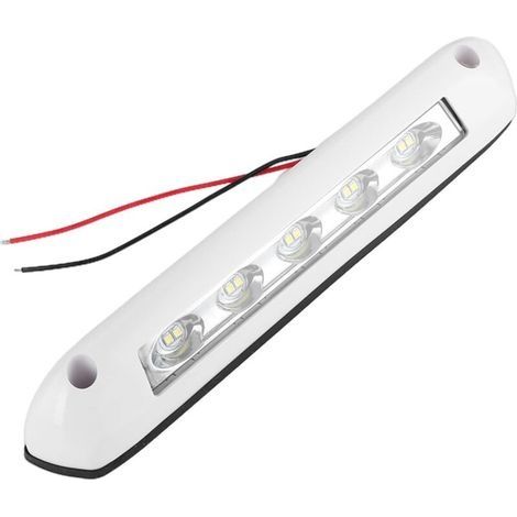 Éclairage extérieur LED pour camping-car, éclairage LED universel 12 V/24 V 8 W, étanche, pour auvent, porche (1/4)