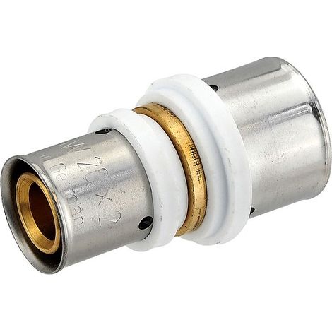 Pressfitting-Kupplung 26 x 3,0 mm - 20 x 2,0 mm für MV-Rohr