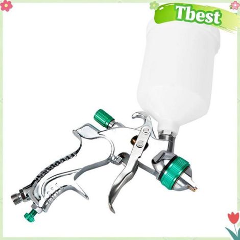 Tbest Spray de peinture HVLP Pulvérisateur de Peinture à Haute Atomisation, Kit D'outils de Peinture par outillage tapissier (1/5)
