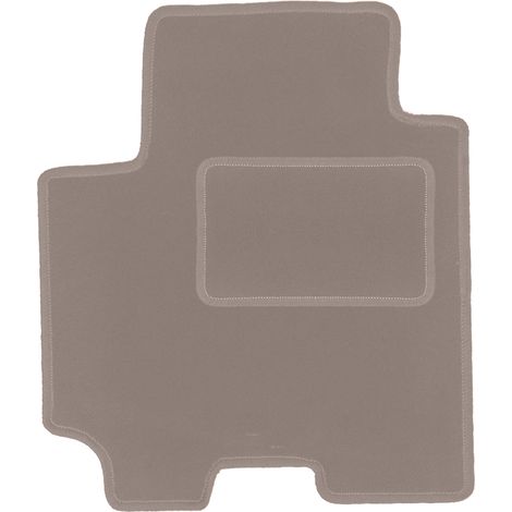 Fahrermatte aus Velours für: Suzuki Baleno II Schrägheck (ab 2015) beige