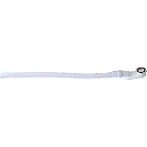 Stano. – Siphon de baignoire flexible extra-plat Ø 40 mm – Polypropylène durable – Débit 70 l/min – Longueur ajustable 98 à 450 mm (1/3)