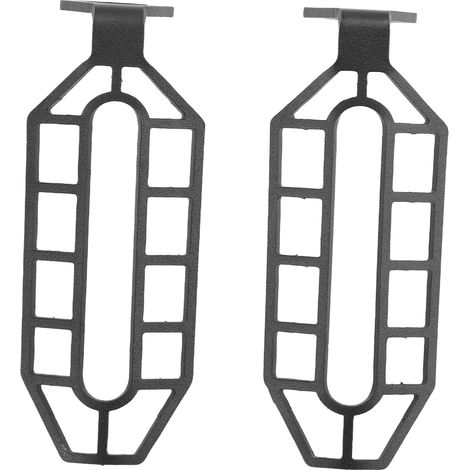 Clignotants Moto Lot de 2, Protège-Clignotant Acier Inoxydable Noir, Remplacement Compatible CB500X 2019-2021 (1/5)