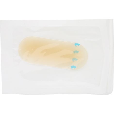 Pansements anti-ampoules Hydrocolloïde Gel Coussinets réparation pied orteil talon Rectangle (25 x 65mm / 0.98 x 2.56in) (1/5)