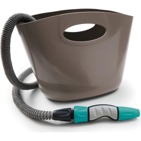 kit tubo auto estensibile g.f. "aquapop" tortora 15 m