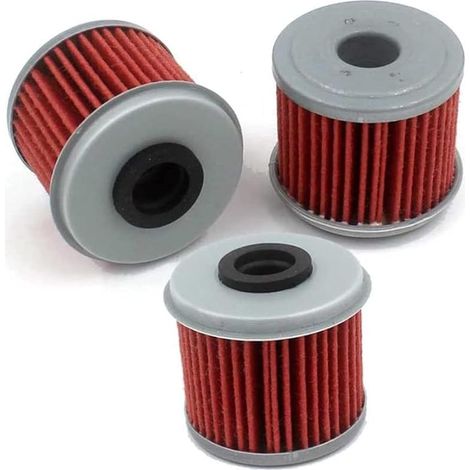 3X Filtre à huile pour CRF 150 R/CRF 250 CRF 450 X R/TRX 450 R ER Hiflo HF116 K&N KN116 / MF MF116