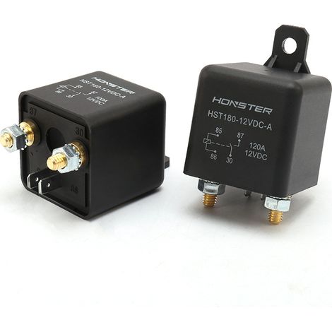 BIEMMEDUE- 100A/120A/12V Kfz-Batterie-Trennschalter, modifiziertes 120A-12V-Anlasserrelais (1/4)