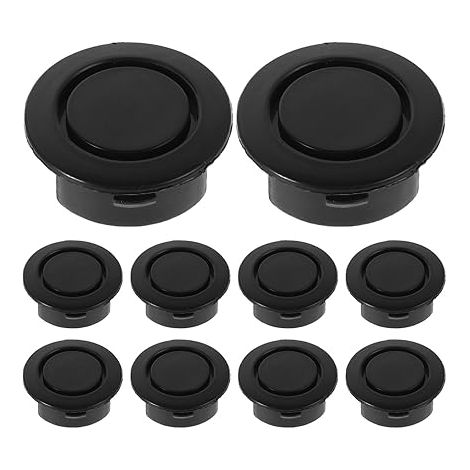 cache-trous radar de recul pare-chocs arrière bouchons plastique noir installation camouflage capteurs voiture universelle protection bumper cache capteur stationnement (1/5)