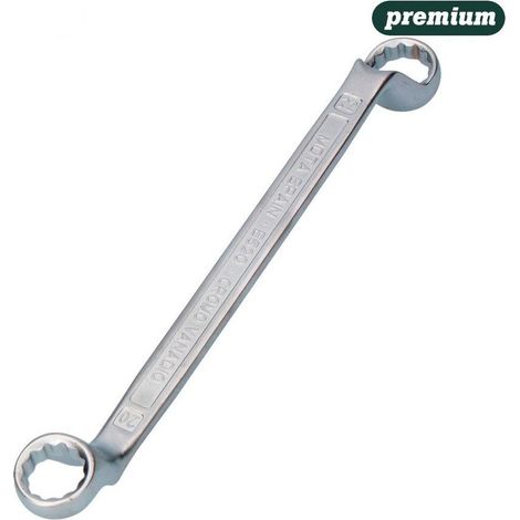 Gekröpfter Rändelschlüssel 30x32mm e530 MOTA