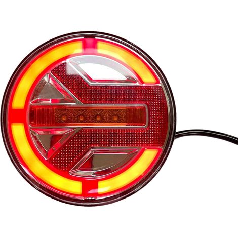 AIDUCHO 29led Trident Feux De Remorque Ronds Feux Arrière De Camion Pour Camions (1/5)