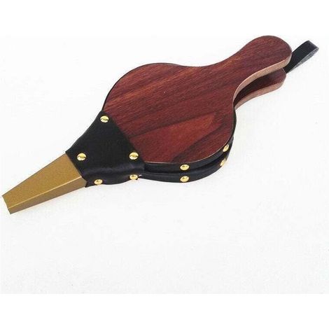 Soufflet pour Cheminée Souffleur à Bois Vintage Soufflet de Cheminée Intérieur Souffleur Feu de Bois Soufflet à Bois Souffleur 30.5 12.5cm pour Barbecue Soufflet Feu Plein Air Pique-Nique (1/4)