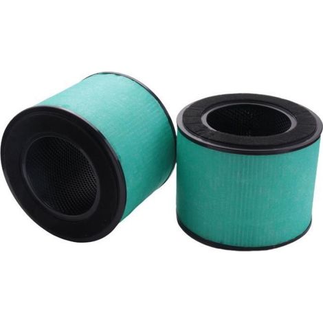 Filtre HEPA - Charbon Actif - Filtration 3-en-1 - Compatible avec Purificateur d'Air PARTU BS-08 - Lot de 2 (1/4)