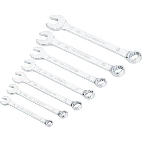 Facom 40B.JP7PB Series Slim Metric Combination Spanner Set 7 Piece FCM40BJP7PB (1/3)