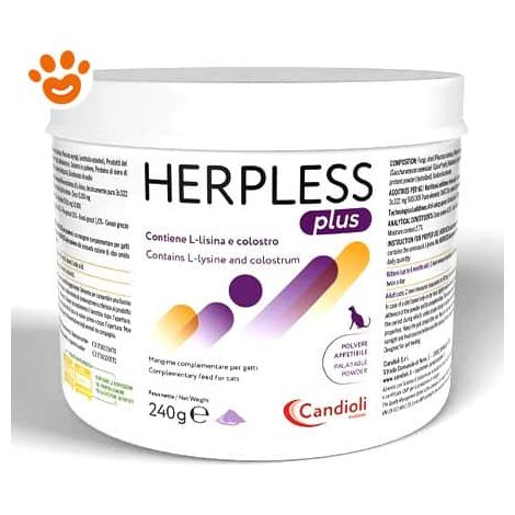 Candioli Cat Herpless Plus - Confezione 240 Gr -