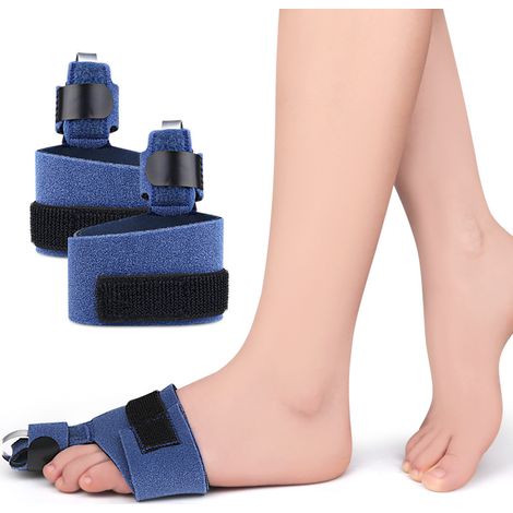 Kit de correction des orteils en marteau - Attelle pour orteils pour femmes et hommes avec sangles, bandage compressif pour les pieds, redresseurs pour orteils courbés et support pour orteils cassés.