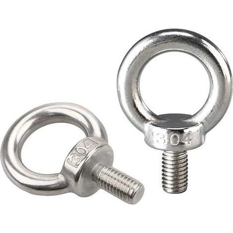 Accessoire de levage,Boulons à anneau de levage Quincaillerie de construction en acier inoxydable Boulons de contrepoids marins M5 10-10PCS (1/5)