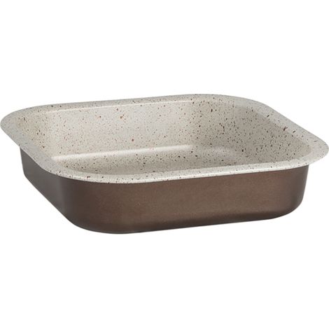 TEGLIA SFORNATUTTO QUADRA 'RUSTIC LINE' cm. 25 x 25 x h.5  - PENTALUX