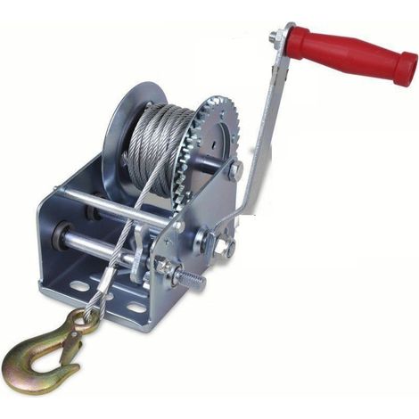 PARANCO ARGANO VERRICELLO MANUALE CAVO ACCIAIO 10 MT 1500KG BARCA 3000 LB 938 en