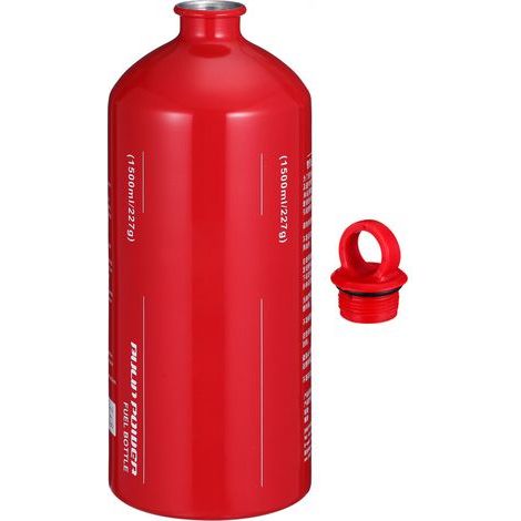 3Pièces Bouteille Essence Aluminium Rouge Capuchon Anti- (1/2)