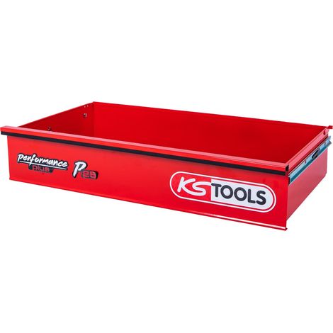 KS  TOOLS  Cajón  con  logo  y  guías  de  bolas  para  carro  de  herramientas  P25  755x398x145  mm  -  873.3008-R003P