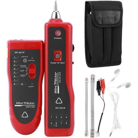 Netzwerkkabeltester, Leitungsfinder, Multifunktions-Telefonleitungsfehlerortungsgerät NF801