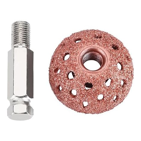 Tire Buffer Low Speed 38mm Alloy Grinding Head Fog Coarse Polishing Wheel with Tire Repair Tools Stem (1/5)