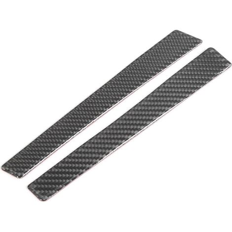 Mittelkonsolen-Armlehnen-Zierleiste, Getränkehalterabdeckung, weiches Carbonfaser-Dekor, passend für S60/V60