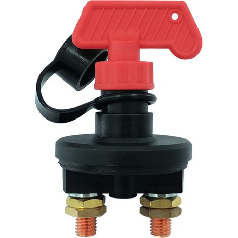 Marine two-hole high-current rotary switch, two-position switch, copper core, car battery disconnect switch, yacht switch - 9118 - battery selection switch (1/4)