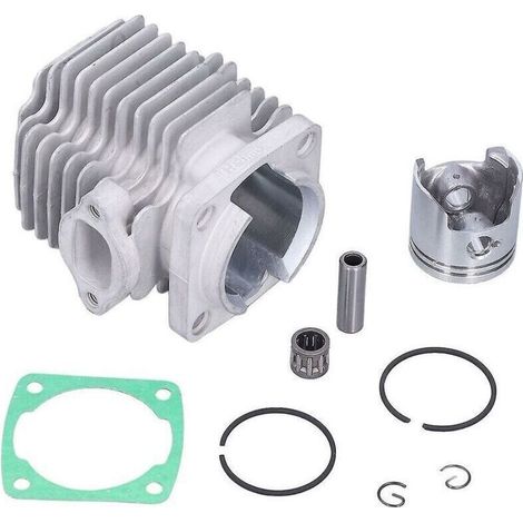 Kit piston cylindre 49 cm³ - PZCC - Pour moteur 2 temps - Mini moto - Quad - Pocket bike - Mini motocross (1/4)