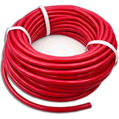 Câble de démarrage 35mm2 – Couleur rouge – Longueur 15m – Pour relier véhicules – Transmission d'énergie efficace – RKG