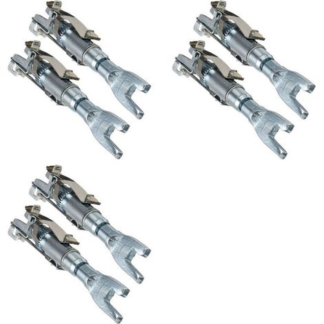 Kit de ajuste de pastillas de freno traseras de 6 piezas para Transit Connect y Fiesta 1995-2002 5039060 2T14-2K286-AB 1522225